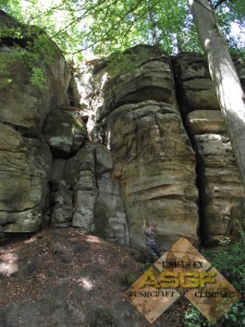 Teufelsschlucht bei Irrel in der Eifel