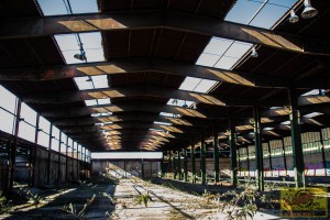 Lagerhalle am Hafen